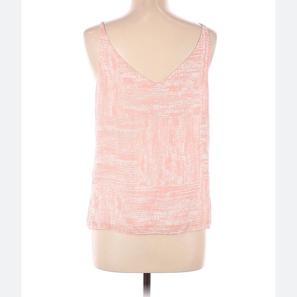 Allison Joy Evereve pink patterned sleeveless top